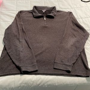 Van Heusen Flex Mens 3/4 Zip Sweater